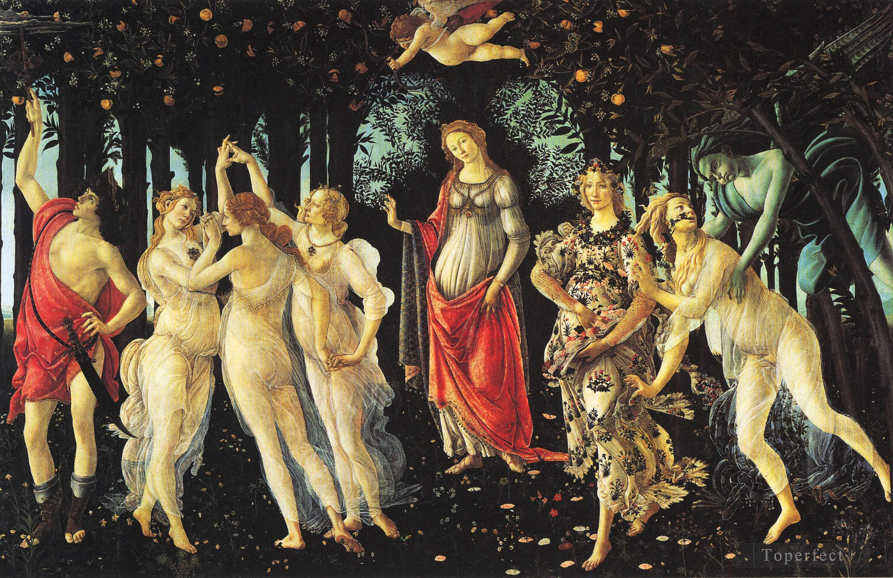 Sandro Botticelli Der Frühling Ölgemälde